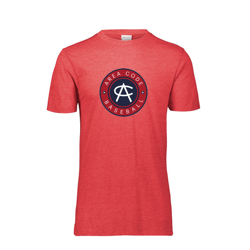 [FTSCUBRD-AS-LOGO1] Decker Men's Tri-Blend T-Shirt - Short Sleeve (Adult S, Red, Logo 1)