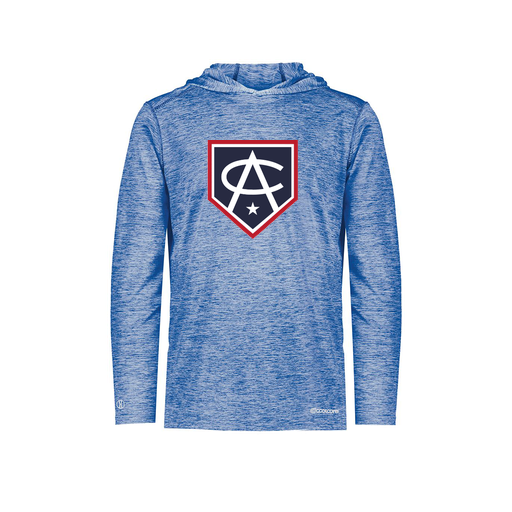 [FOLHCGRY-AS-LOGO3] Decker Men's Charge Hoodie (Adult S, Royal, Logo 3)