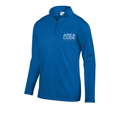 [5508.060.S-LOGO2] Decker Youth FlexFleece 1/4 Zip (Youth S, Royal, Logo 2)