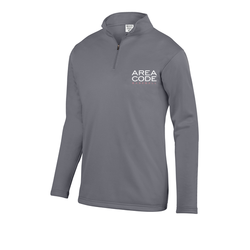 [5508.059.S-LOGO2] Decker Youth FlexFleece 1/4 Zip (Youth S, Gray, Logo 2)