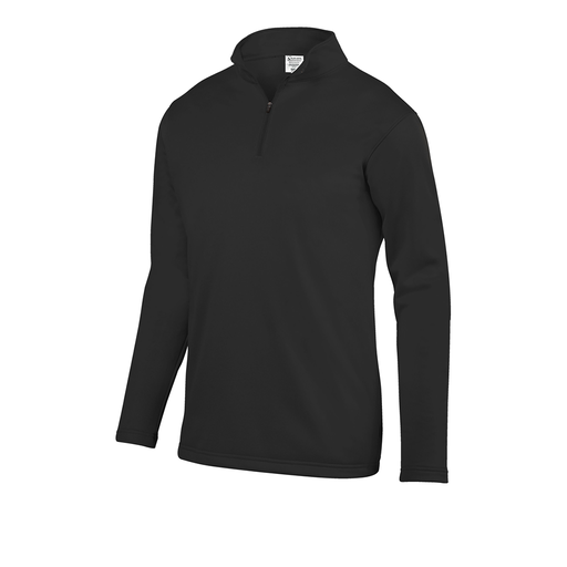 [5508.080.S-LOGO5] Decker Youth FlexFleece 1/4 Zip (Youth S, Black, Logo 5)